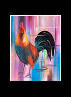 Jefferson Rooster Print