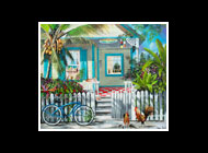 Key West Island Style Print