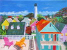 Colors of Key West Acrylic Painting