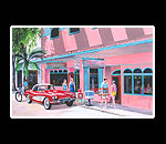 Margaritaville II  Matted Print